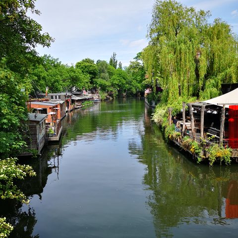 Landwehrkanal , Berin Fotografn: Detlef Danitz