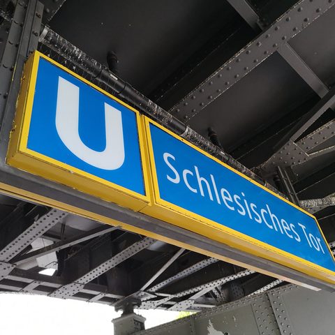 U-Bahn  Schlesisches Tor , Berin Fotografn: Detlef Danitz