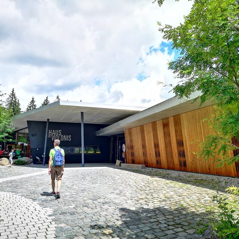 Haus zur Wildnis Grosse Arbersee Fotograf: Detlef Danitz