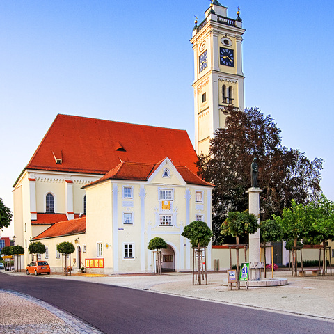 Kath. Pfarrkirche Maria Himmelfahrt. © Verwaltungsgemeinschaft Türkheim
