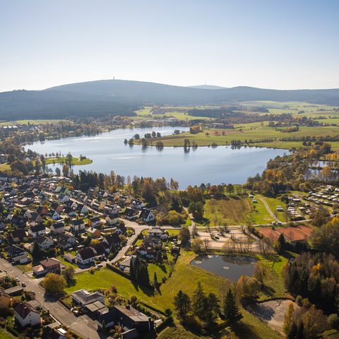 Stadt Weißenstadt  von oben
 Quelle: Stadt Weißenstadt / Kur- & Tourist-Information Weißenstadt