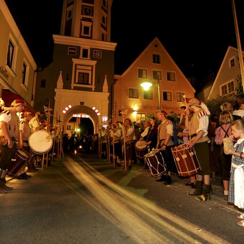 Historisches Fest Foto: Herr Weizenegger Quelle: Stadt Burgau - Kulturamt