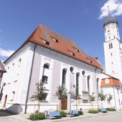 Stadtpfarrkirche Mariä Himmelfahrt Foto: Peter Wieser Quelle: Stadt Burgau - Kulturamt 