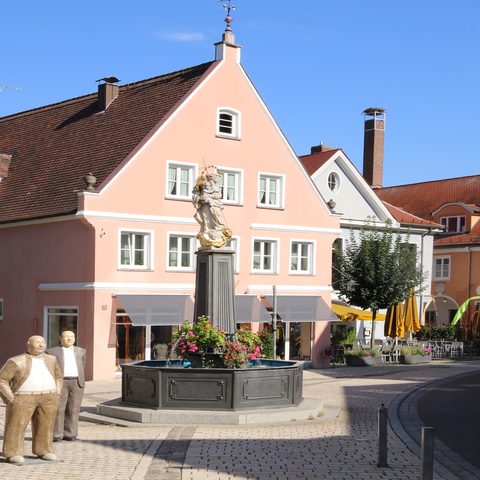 Marienbrunnen Foto: Peter Wieser Quelle: Stadt Burgau - Kulturamt