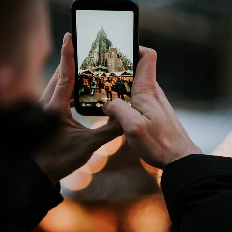 Der berühmte Ulmer Weihnachtsmarkt.
© Ulm/Neu-Ulm Touristik GmbH, bildwerk89, CC BY ND DE 3.0