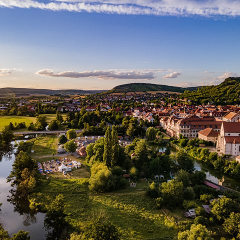 Hammelburg von oben Fotograf: Julian Leurer Quelle: Tourist-Information / Stadt Hammelburg