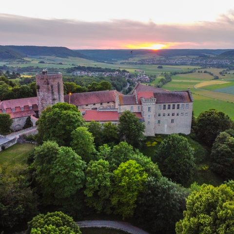 Schloss Saaleck Fotograf: Paul Springer Quelle: Tourist-Information / Stadt Hammelburg