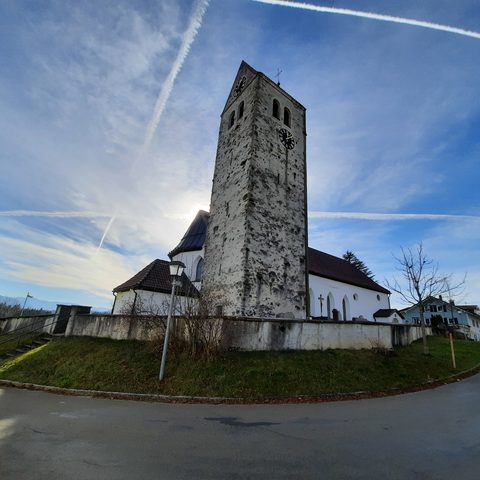 Weitnau Radrunde Sonneck Pfarrkirche Rechtis 