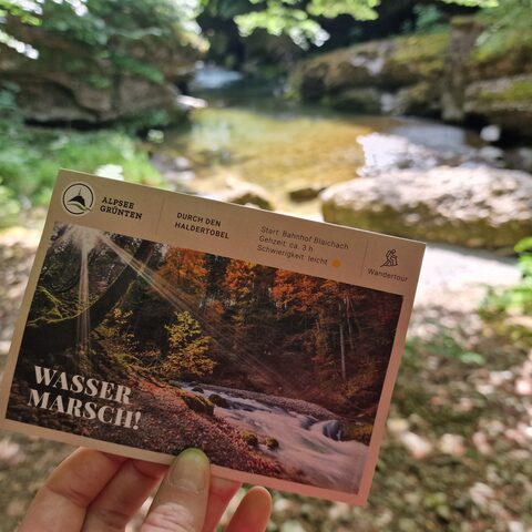 Durch den Haldertobel © Tourist-Info Blaichach