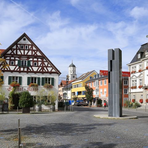 Rathausplatz Quelle: Stadt Illertissen 