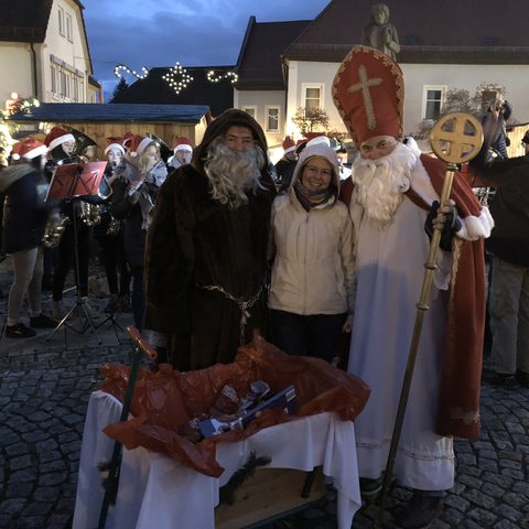 Baunacher Weihnachtsmarkt Bildrechte: Melanie Schmitt, Stadt Baunach 