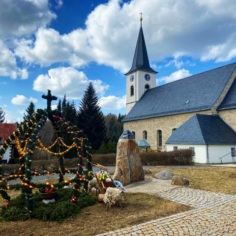 Kirche Fichtelberg © Gemeinde Fichtelberg