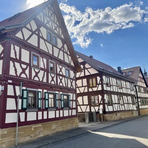 Behrungen Fachwerk © Gemeinde Grabfeld