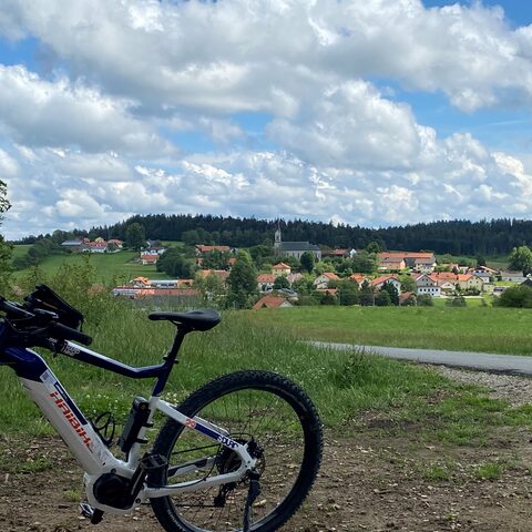 Blick von Schwebeliege © Gemeinde Sonnen