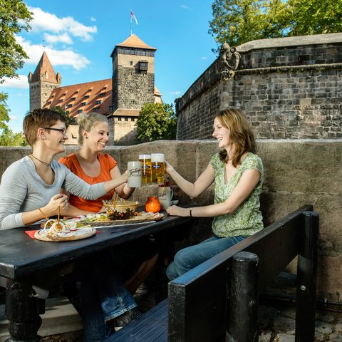  Biergarten Nürnberg   Quelle: Congress- und Tourismus-Zentrale Nürnberg © Uwe Niklas