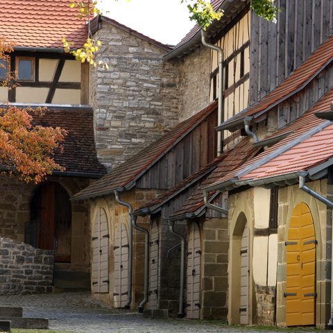 Kirchenburg Hüttenheim Quelle: Weinparadies Franken