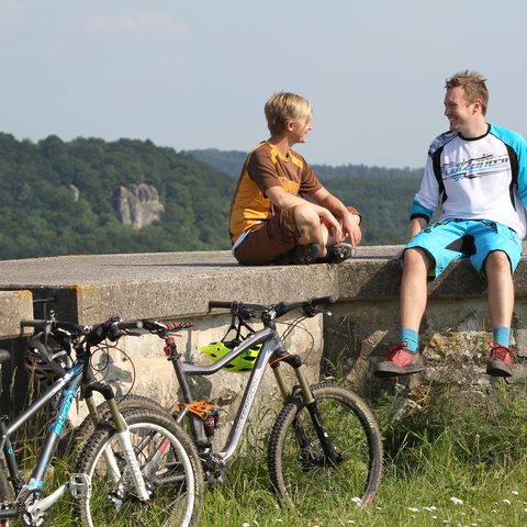 Radler Festung Rothenberg (C) Frank Boxler