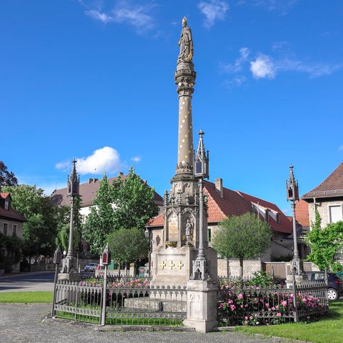 Marienplatz Wiesentheid Bildrechte: Marktgemeinde Wiesentheid