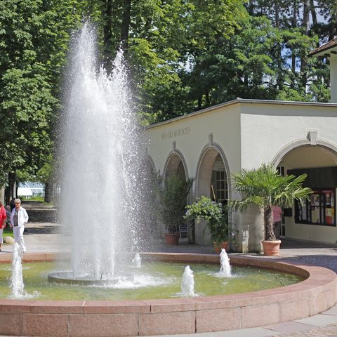 Haus des Gastes im Kurpark Bildrechte: Tourist-Informatio n Bad Mergentheim(Alle Rechte)