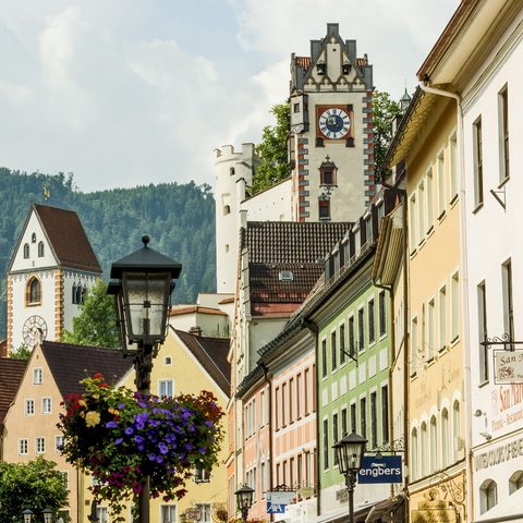 Altstadt Füssen Bildrechte: Füssen Tourismus und Marketing/ Andreas Hub