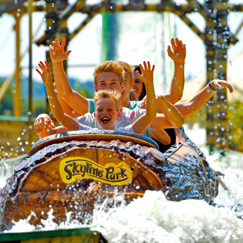 Skyline-Park-Wildwasserbahn © Kur- und Tourismusbetrieb B