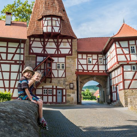 Iphofen Rödelseer Tor © Tourist Information Iphofen Fotograf: Michael Koch 