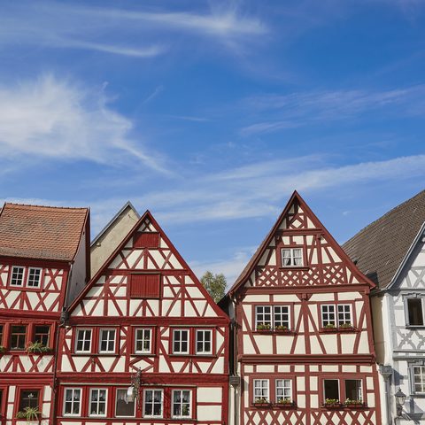 Fachwerkhäuser Bildrechte: Anke Hartenstein AHA Design Quelle: Stadt Ochsenfurt