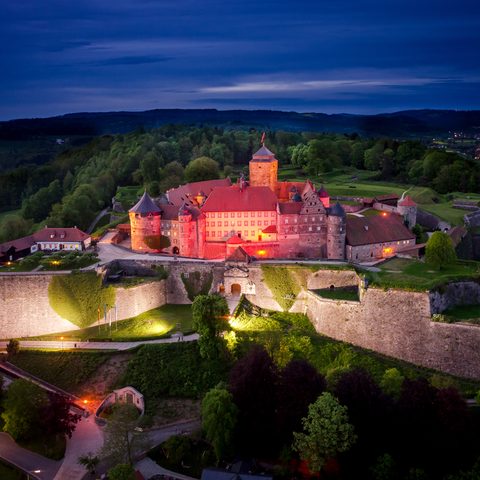 Festung Rosenberg © Tourismusbetrieb der Stadt Kronach/ DR. O. Fugmann

