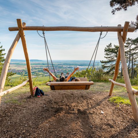 Panorama Schaukel Fotonachweis: Tourist Information Iphofen/Michael Koch