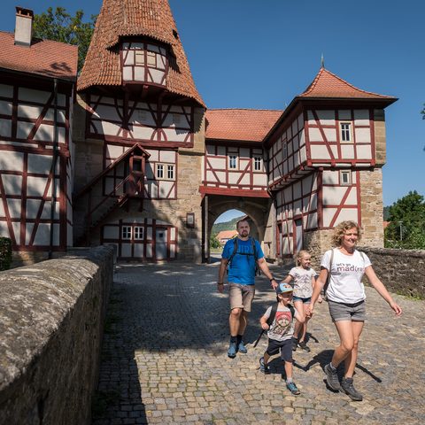 Iphofen Rödelseer Tor Fotonachweis: Tourist Information Iphofen/Michael Koch