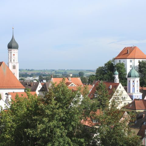 Burgau Stadtansicht Foto: Peter Wieser Quelle: Stadt Burgau - Kulturamt 