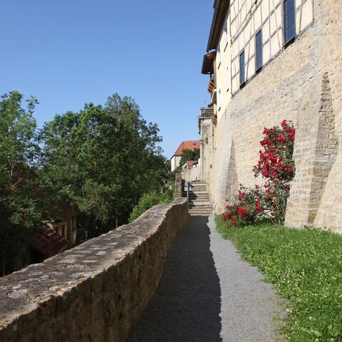 Mellrichstadt - Stadtmauer  © Verein für 
Tourismus & Stadtmarketing e.V.