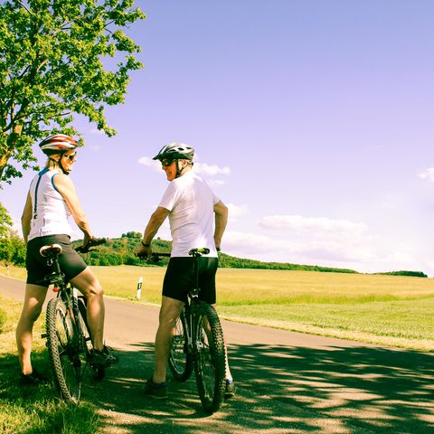 Radfahren in und um Ebensfeld Bildrechte Gemeinde Ebensfeld 