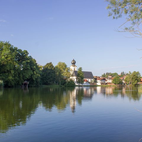 Pfarrkirche Truchtlaching, ©Tourist-Information Seebruck  Quelle: Tourist-Information Seebruck