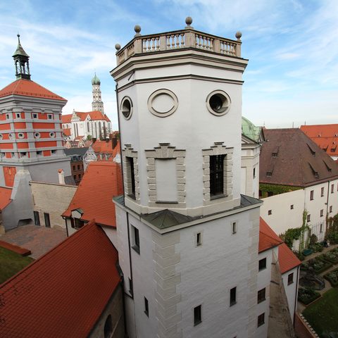 Bayerisch-Schwaben - Wassertürme in Augsburg / Copyright: Reinhard Paland