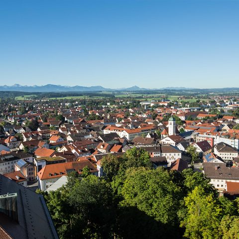 Stadtansicht Marktoberdorf © Stadt Marktoberdorf / Christoph Jorda 