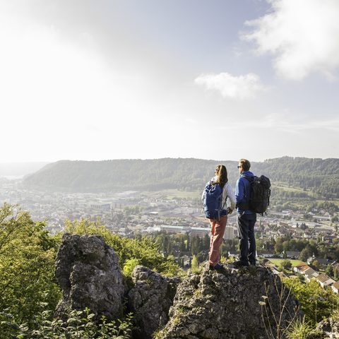 Albstadt - Traufgang Ochsenbergtour Schnecklesfels © Albstadt Tourismus