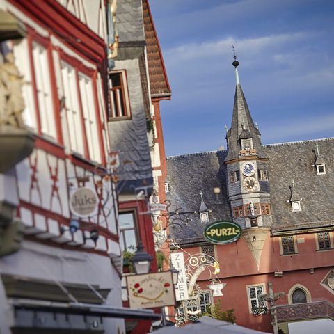 Ochenfurt Fachwerkhäuser Bildrecht AHA Design, Anke Hartenstein
