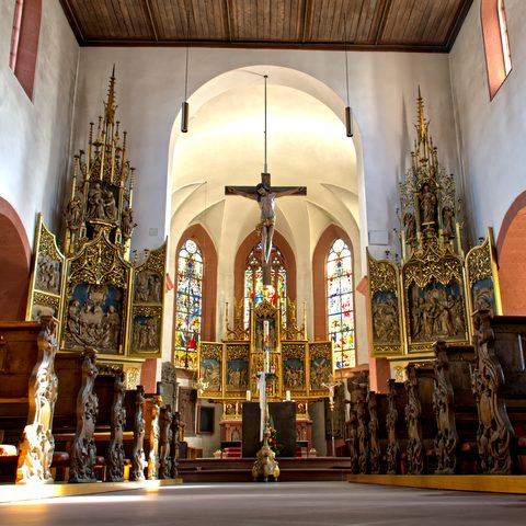 Kirche St. Michael   Bildrechte: Touristinformation Lohr a.Main