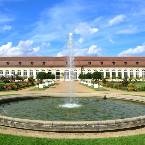 Schloß Orangerie Hofgarten Copyright Stadt Ansbach.