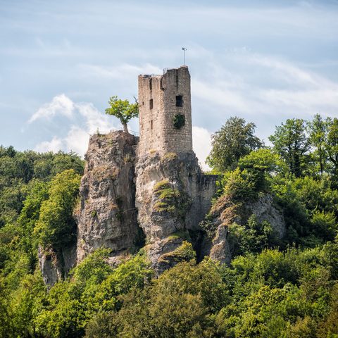 Burgruine Neideck © TZ Fraenkische Schweiz / Florian Trykowski