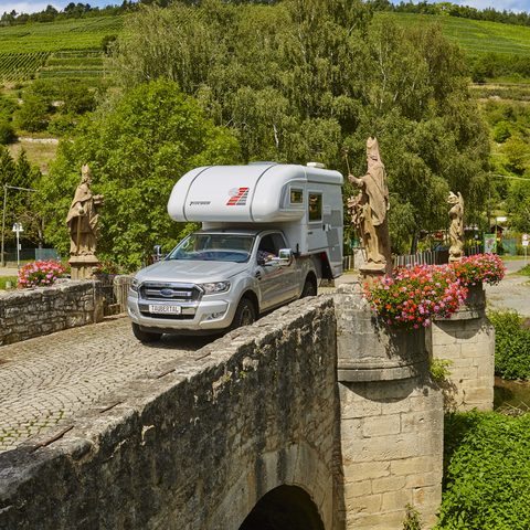 Camping Wohnmobil Copyrigh: Tourismusverband Liebliches Taubertal / Peter Frischmuth