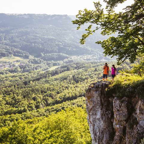 Albstadt - Traufgang Felsenmeersteig Küchenfels © Albstadt Tourismus