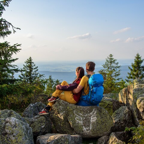 Ochsenkopf_Wahrzeichen © Fotograf Simone Werner-Ney / Tourismus GmbH Ochsenkopf