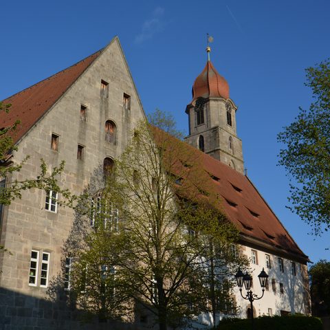Rückseite Kloster ehem. Augustiner-Chorherrenstift Bildnachweis Fotograf "HaVo Hildebrand".