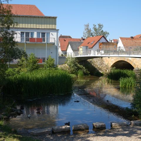 Alte Baunachbrücke Quelle: Stadt Baunach