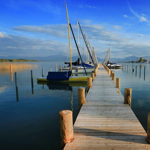 Steg ©Sepp Niederbuchner Quelle: Tourist-Information Seebruck
