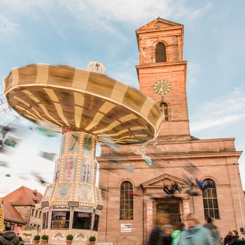 Foto: Michaelis Kirchweih in Fürth © Tourist-Information Fürth / Erich Malter 