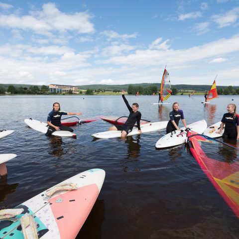 Stadt Weißenstadt - Surfen am Weißenstädter See
 Quelle: Stadt Weißenstadt / Kur- & Tourist-Information Weißenstadt