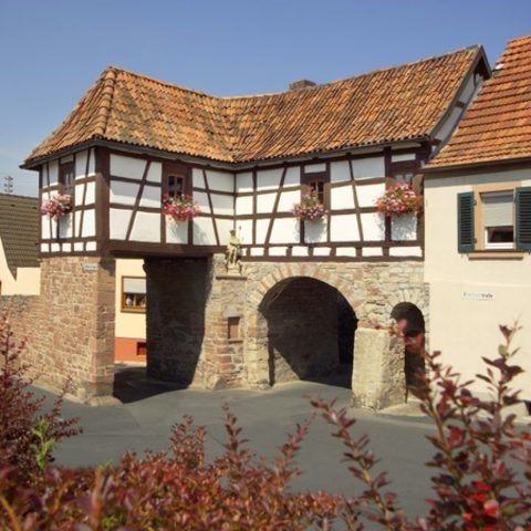 Das Hirtentor (früher Königstor genannt) Thüngersheim Quelle: Gemeinde Thüngersheim 